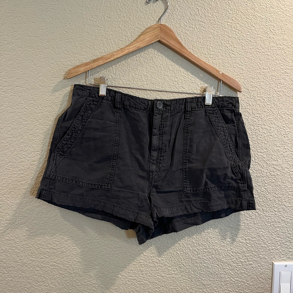 Aerie Black Women's Cargo Shorts